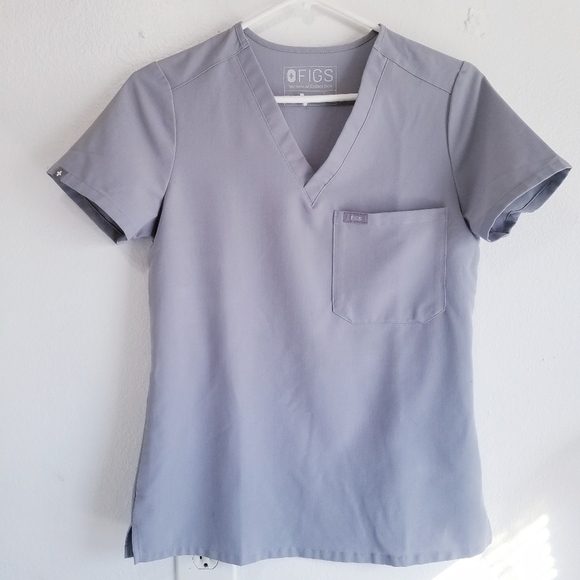🌸Figs | V Neck Scrub Top‎ XS - Picture 3 of 10
